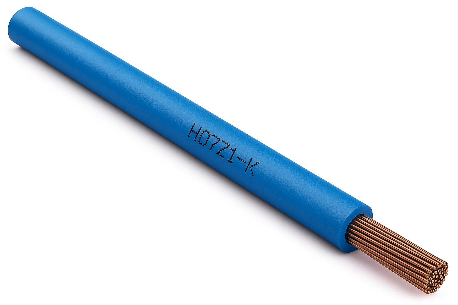 CAVI FORN. GENERICO - Cavo blu H05Z1-K 1 x 1 mm² in bobina, mat200mt.