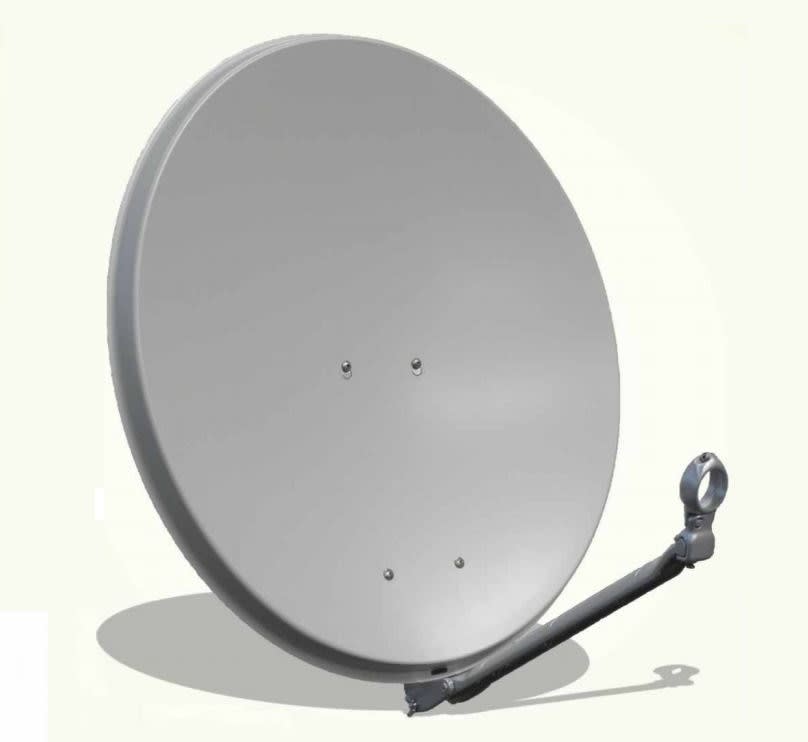 CB VICKY - PAR.TECH D90 CM AL RAL7035 (BIA) SING.