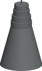 CB VICKY - CAPPUCCIO PER TEGOLA IN GOMMA A042400