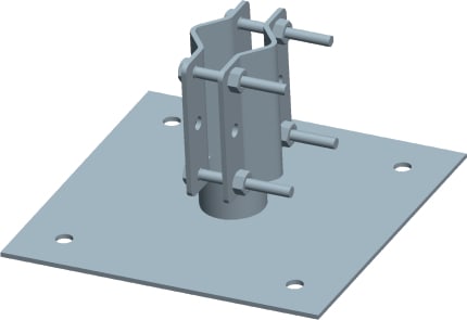 CB VICKY - PIASTRA PER TERRAZZI 180X180X3MM A045000