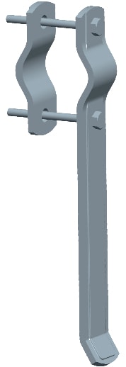 CB VICKY - ZANCA MURO MEDIA 23CM SPESS. 4 MM A050400