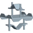 CB VICKY - SUPPORTO CROCE GIGANTE PREZINCATO A052900PR