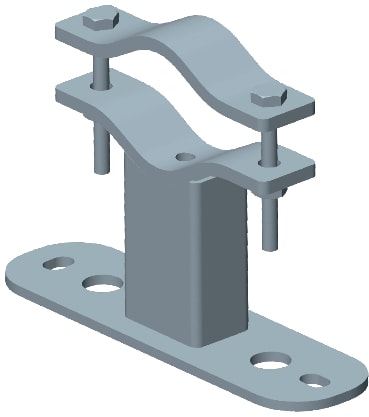 CB VICKY - ZANCA 10CM EMILIA Z.F. 250X70X6MM A055300