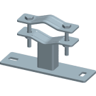 CB VICKY - ZANCA 20CM ZINCATA FUOCO 210X60X5MM