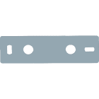 CB VICKY - CONTROPIASTRA 210X60X5MM ZINC.FUOCO