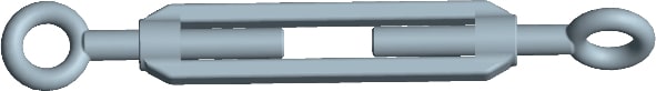 CB VICKY - TENDIFILO FILETTATO 3/8 10MM