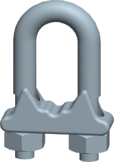 CB VICKY - MORSETTO PER FUNE 3/8 10MM