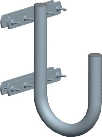 CB VICKY - SUPPORTO 180 PER RINGHIERA A801406