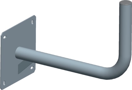 CB VICKY - SUPPORTO MURO D.50X2MM LUNGH.25CM