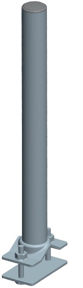 CB VICKY - SUPPORTO DIRITTO 42CM