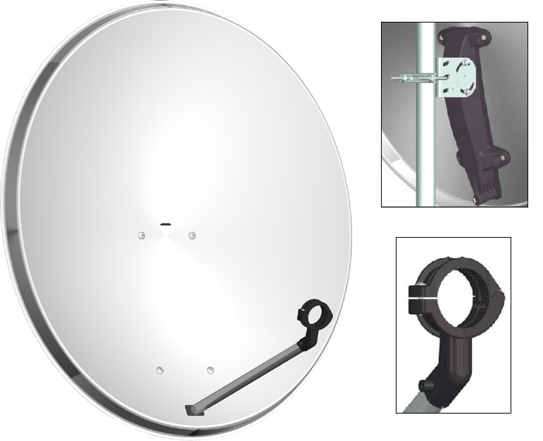 CB VICKY - PARAB EASY 80 ACCIAIO BULK BIANCA F201080