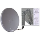 CB VICKY - PARABOLA 'PRO' 80 ALU BIANCA