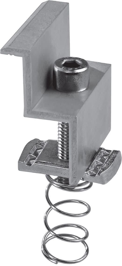 CB VICKY - STAFFA ZETA ALU H=31MM VITE 8X40MM