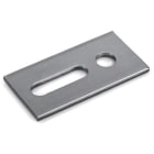 CB VICKY - PIASTRA INOX 80X30X5MM FORO+ASOLA