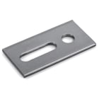 CB VICKY - PIASTRA INOX 80X30X5MM FORO+ASOLA