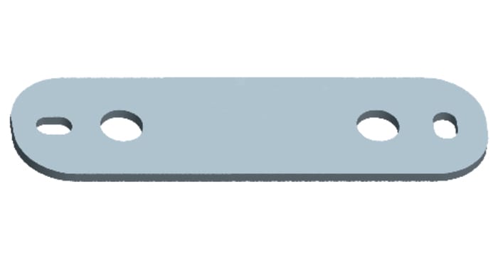 CB VICKY - CONTROPIASTRA 250X70X6MM ZINC.FUOCO