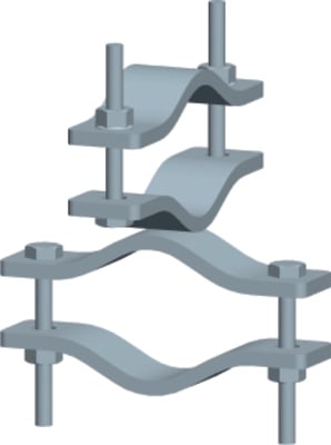 CB VICKY - GIUNTO CROCE X PALI 42-90MM