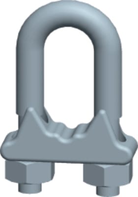 CB VICKY - MORSETTO PER FUNE 3/16 5MM