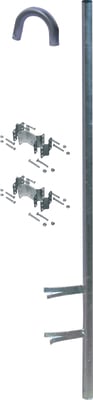 CB VICKY - PALO MT2 50X2MM+STAFFE FISSAG. MURO