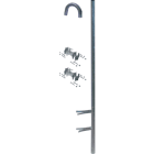 CB VICKY - PALO MT2 50X2MM+STAFFE FISSAG. MURO