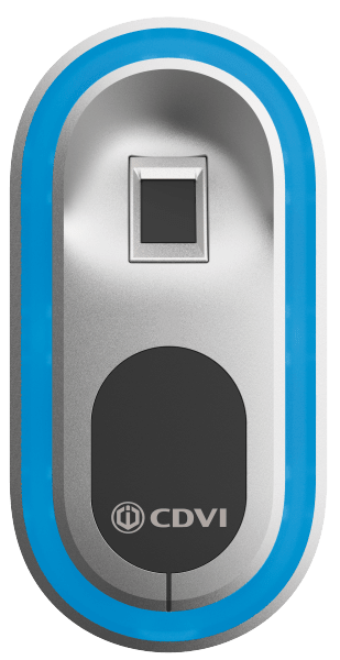 CDVI - LETT. BIOMETRICO INCL. DI 10 BADGE USERB BIOSYS1