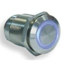 CDVI - PULSANTE IN ACCIAIO INOX ILLUMINATO NA/N