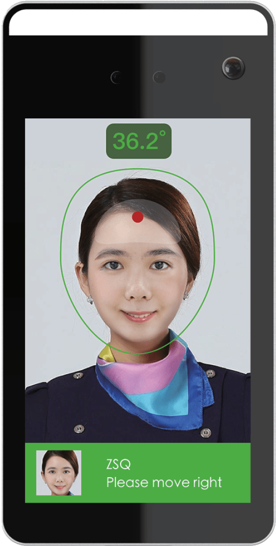 CDVI - LETTORE RIL.TEMPERATURA/VOLTO WIEGAND