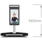 CDVI - BASE DA TAVOLO H. 30CM CABLATA E LED TRI