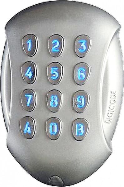 CDVI - TASTIERA RETRO-ILLUMINATA IN ZAMAK WIEGA GALEOW