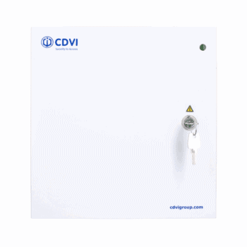 CDVI - Centrale gestione 2 porte ad alta sicurezza criptata, elimina rischio clonazione carte. Web server kripto tcp/ip 220vac +sw.