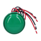 CDVI - PULSANTE A FUNGO VERDE NO/NF CHOC + CABL