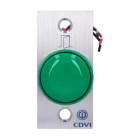 CDVI - PULSANTE A FUNGO VERDE NO/NF CABL+PLACCA
