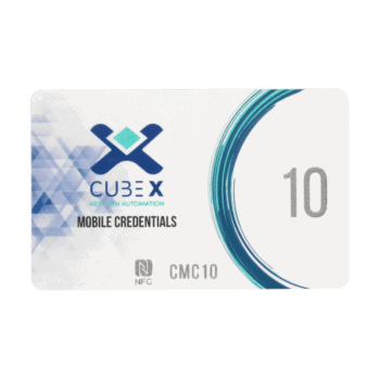 CDVI - Licenze per smartphone rx cube (ref F1002000139) e card mobile nfc 10 licenze.