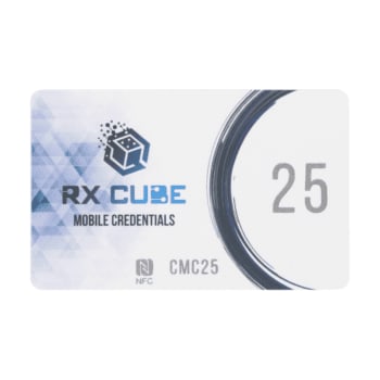 CDVI - CMC2525 licenze per smartphone RX CUBE rif F1002000140, scheda NFC per RX CUBE 25 licenze