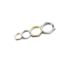 CEMBRE - Controdado ottone nichelato G3/4, in ottone nichelato, G3/4".
