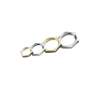 CEMBRE - Controdado in ottone nichelato M32x1,5.
