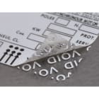 CEMBRE - Etich.di sicurezza MG-SAT-V bianco 24x38 mm