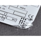 CEMBRE - ETICH.DI SICUREZZA MG-SAT-D BIANCO 37X74