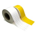 CEMBRE - Et.TTL 15,0x27,0 mm.PPYG ang.vivi su rotolo 8401008PPYG