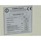 CEMBRE - TARGA QUADRO MG-VRT-A AD.NERO PVC 25X100 88005