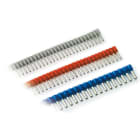 CEMBRE - TUBETTO CONCATENATO DIN sez.1 mmq P=8 ROSSO CPKD108