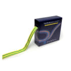 CEMBRE - Guaina termorestringente Termoblock in poliolefina, restringimento 2:1, rotolo 10m, Ø int. 6,5mm pre restr., Ø int. 3mm post restr., giallo. Minibox 10m termorestr.d int=6,4mm gri.