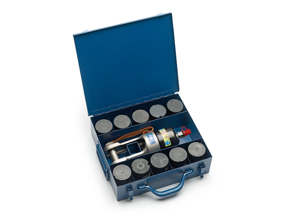 CEMBRE - Cassetta per ECW-H3D adatta al contenimento della testa e di 10 coppie matrici. VAL-ECW-H3D