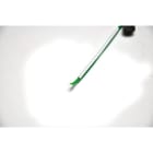 CEMBRE - Segnacavo SM-03 Snap su supporto, per cavi di diametro 1,9-2,65mm e sezione 0,5-1mmq, bianco con stampa nera lettera "F", 50 pz su supporto verde.