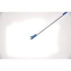 CEMBRE - Segnacavo SM-09 Snap su supporto, per cavi di diametro 3,25-4,5mm e sezione 1,5-2,5mmq, bianco con stampa nera simbolo "-", 50 pz su supporto blu.