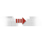 CEMBRE - STRISCE SEGNACAVO ANS 8X65 MM. SIGLA K