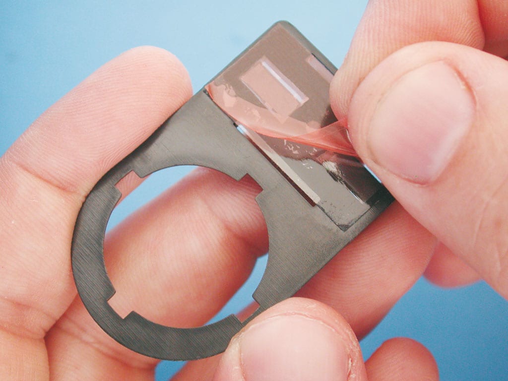 CEMBRE - PORTA-TARGA PTPO-22 PER PULSANTI 17X30 MM