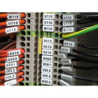 CEMBRE - Targhetta MG-TPM bianca 4x15mm x tub.trasp.