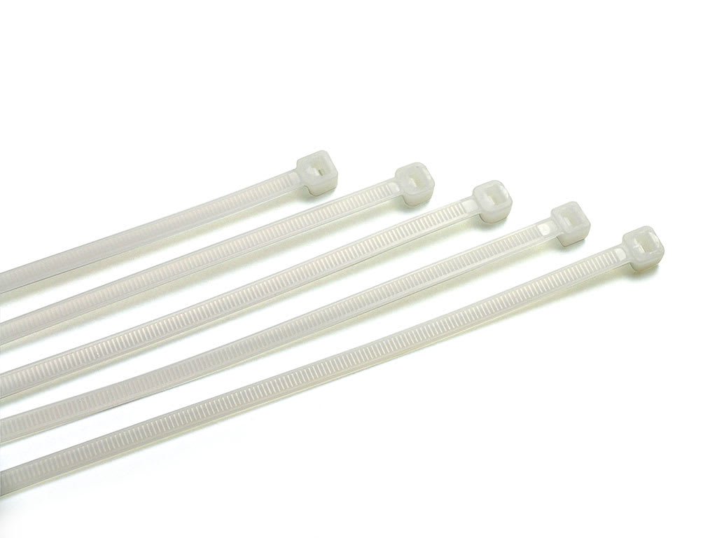 CEMBRE - Fascetta in poliammide PA6.6, lunghezza 140mm larghezza 2,5mm, naturale, confezione da 1000.