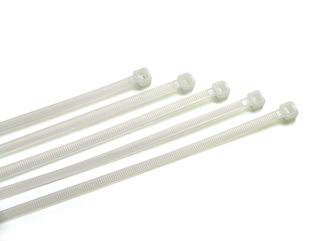 CEMBRE - Fascetta in poliammide PA6.6, lunghezza 250mm larghezza 4,8mm, nera, confezione da 1000 pezzi.